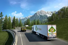 十年更新不断，休闲模拟游戏《欧洲卡车模拟2》，39万的好评认可图片