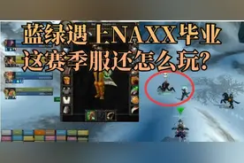 魔兽世界60怀旧赛季服惊现NAXX毕业大号，蓝绿装玩家直呼没得玩图片