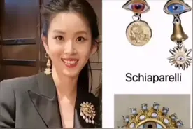 一枚胸针引发的争议，章泽天被怀疑加入光明会，刘强东夫妇报警！图片