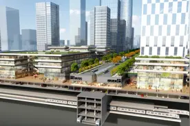 探访国内规模最大单体地下空间工程图片