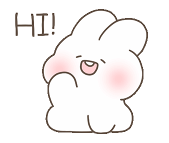 可爱兔兔表情包2 快保存和对象一起用叭