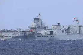 中国航母首次抵近关岛，美国撂下狠话，攻击关岛等于攻击美国本土图片