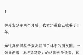 书单：渣男让我做了三年替身后，转头和别的女人结婚了图片