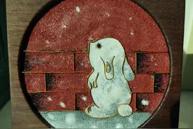 第一次学做掐丝珐琅画图片