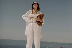 薄外套+吊带清凉又时髦，美丽整个夏天图片