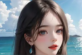 穿越时空的美，AI生成惊艳绝伦的美女形象!图片