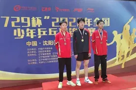 恭喜国乒！15岁小将勇夺冠军晋升国二队，刘国梁提拔他参加世青赛图片