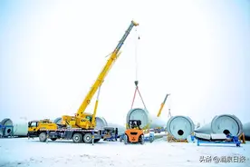 风雪无阻保生产促发展图片