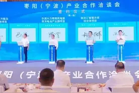 宁波、京东为枣阳招商引资助力！签下大单了图片