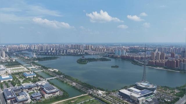 山东成武：水清岸绿引鹭栖 生态画卷入眼帘
