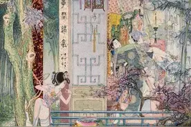 葡萄树下，看西门庆如何调教李瓶儿驯服潘金莲图片