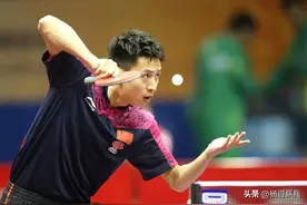 他首次参加世乒赛就击败许昕张继科，却只能任陪练，最终无奈退役图片
