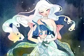 梦幻水彩插画设计艺术作品，让我们一起来欣赏一下吧图片