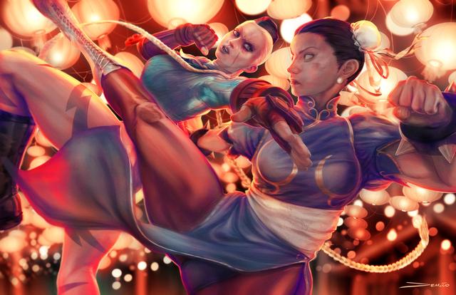 《街霸2》移植到MD和SFC平台后，效果和街机版区别太大