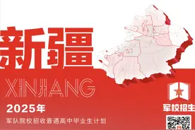 394个名额！2025军队院校新疆招生计划→图片