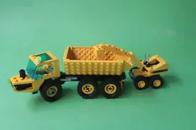 挖啊，倒啊 乐高6581-挖掘机翻斗车图片