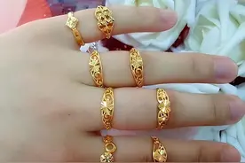 黄金戒指是戴左手，还是右手？你戴对了吗！图片