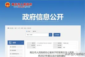 事关控烟、供水、非机动车……商丘2023年度立法计划公布图片