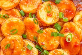 嫩鲜出众的茄汁豆腐，酸甜唯美，解馋下饭增食欲，2碗米饭不够吃图片