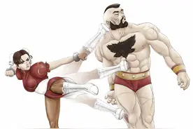 《街霸2》争论多年没结果的话题，胳膊到底能不能拧动大腿？图片