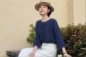 夏天还是和“白裤子”最合拍，掌握这4条搭配法则，优雅又高级图片