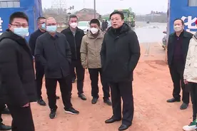 区委书记董东明先后调研督导翰林路东延伸段道路建设工程和冬种工作图片