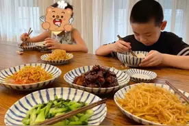 我家餐桌有糖醋排骨的时候，准会配上这道菜图片