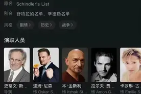 经典巨作《辛德勒的名单》暴跌到4.1分图片