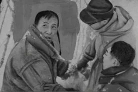 1958年日本抓住一野人，将其送回中国后，受到刘少奇亲自接见图片