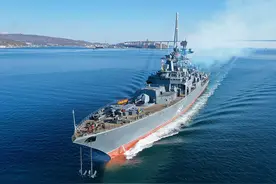 俄罗斯39岁老舰因祸得福 现代改造后战力大增 成功驱离美国核潜艇图片