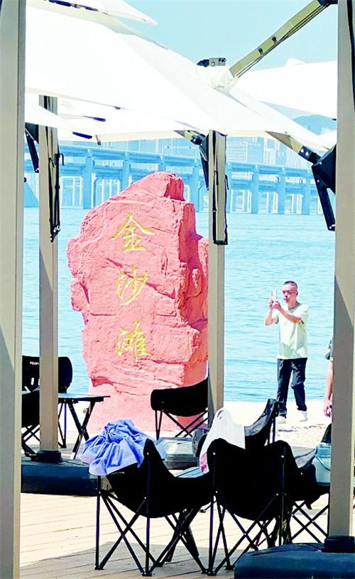 金沙滩浴场焕新升级更具浪漫诗意 让大连北纬39°的蓝拥你入怀