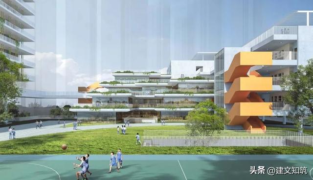 松岗街道松岗商业中心城市更新九年一贯制学校新建工程全过程设计