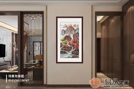 入户玄关挂什么画好？想要塑造整个家的颜值，你得这样选图片