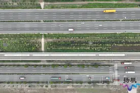 “四改八”！京沪高速公路沂淮淮江段扩建工程建成通车，其中扬州段……图片