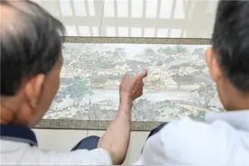 历时16个月、20米长卷，常州77岁老人临摹出《清明上河图》图片