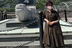 洪秀柱打卡的“黄河第一桥”，百年底蕴与书法题字，堪称绝配图片