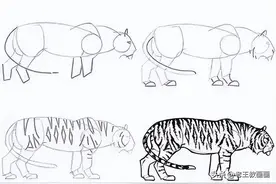 教孩子够用了，25个动物简笔画教程分享给你图片