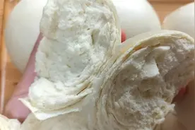 山东戗面馒头正确做法，关键在于戗面，层次分明有嚼劲，越吃越香图片