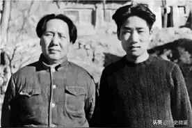 46年毛岸英回国，问父亲认不认识赤英，毛主席听后立即派人喊朱德图片