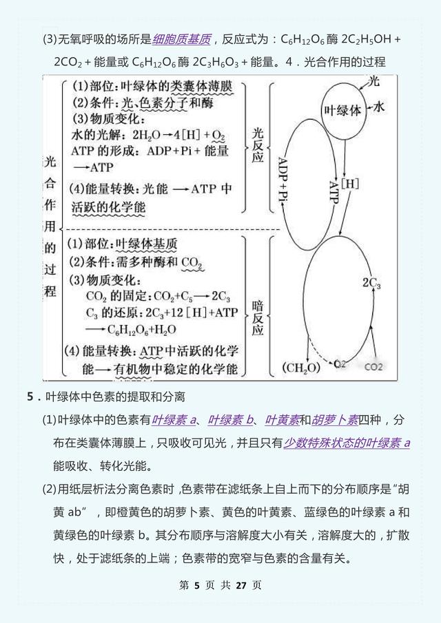 高中生物：我用這個(gè)知識(shí)點(diǎn)總結(jié)，成功逆襲90+，不信的話來(lái)看看