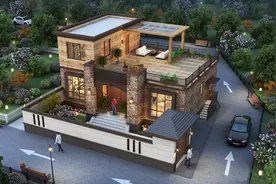 飘窗是鸡肋还是实用设计？如果你回农村建房，你会花钱做飘窗吗？图片