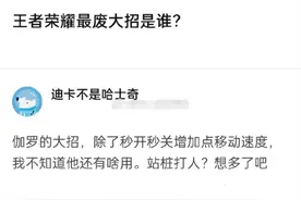 王者荣耀：哪个英雄大招最废？迦罗排第四，这3个英雄大招最没用图片