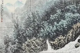 斑斓黔山韵 布势藉水情——贵州美协名誉主席杨长槐先生画作浅析图片