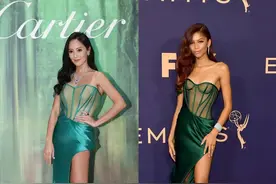 台湾顶级名媛卡地亚晚宴翻车！穿山寨礼服亮相，脸美都救不回面子图片