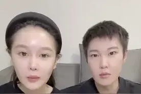 球球再度澄清分手一说，否认赵本山不同意交往，本打算六月领证图片