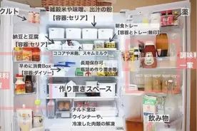 日本主妇分享的“冰箱收纳”技巧，网友：这也太精致了吧图片