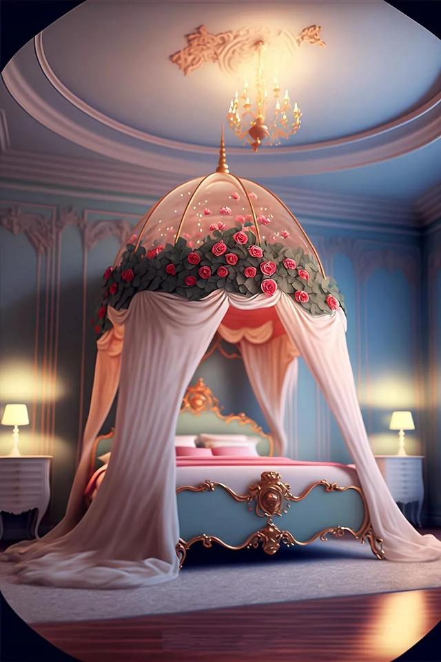 梦幻小屋，属于公主的房间