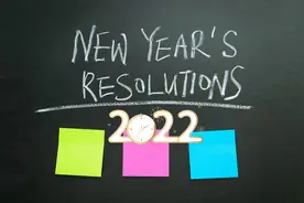 用英文帮孩子写下2022的新年决心图片