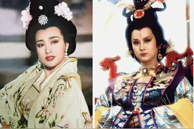 同样演“武则天”，把刘晓庆和潘迎紫放在一起对比，差别就出来了图片