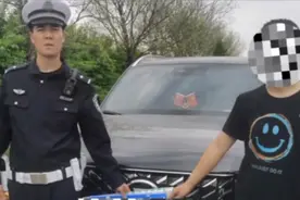 有牌不挂 侥幸使用过期临牌被处罚图片